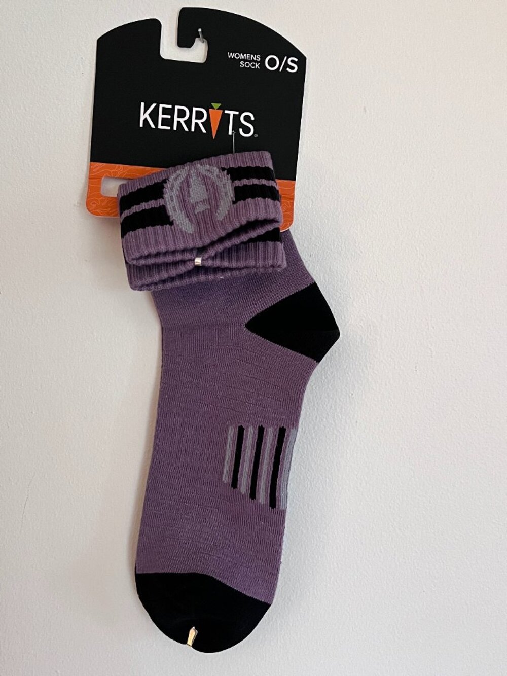 Kerrits Paddock Socks Womans Plumeria Purple NWT